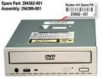 IDE DVD-ROM drive – 2X-max read speed (Opal) Part 294362-001  , 161430-001