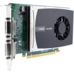 NVIDIA Quadro 2000D PCIe 2.1 x16, 1GB GDDR5 memory graphics card – With two DisplayPort and one Dual Link DVI-I connections